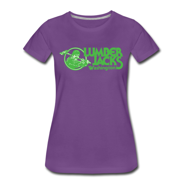 Washington Lumberjacks Women’s T-Shirt - purple