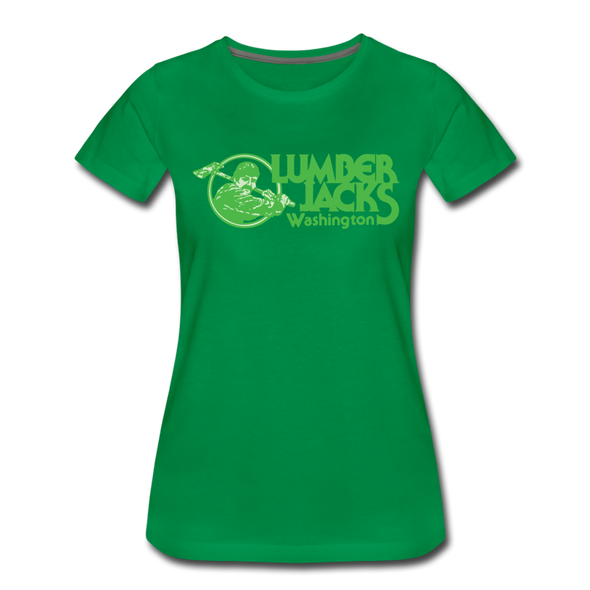 Washington Lumberjacks Women’s T-Shirt - kelly green