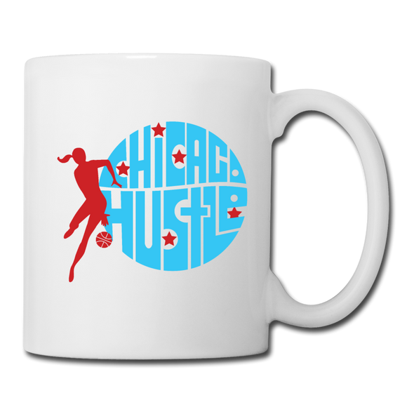 Chicago Hustle Mug - white