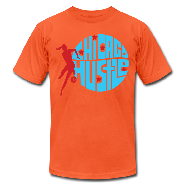 Chicago Hustle T-Shirt (Premium) - orange