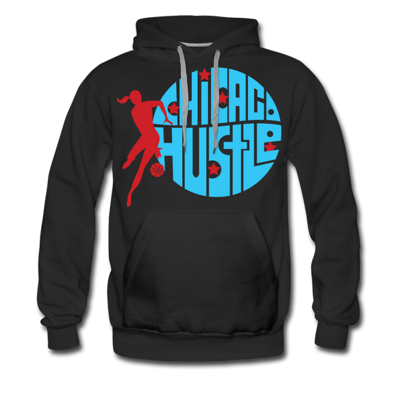 Chicago Hustle Hoodie (Premium) - black