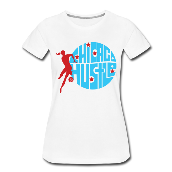 Chicago Hustle Women’s T-Shirt - white