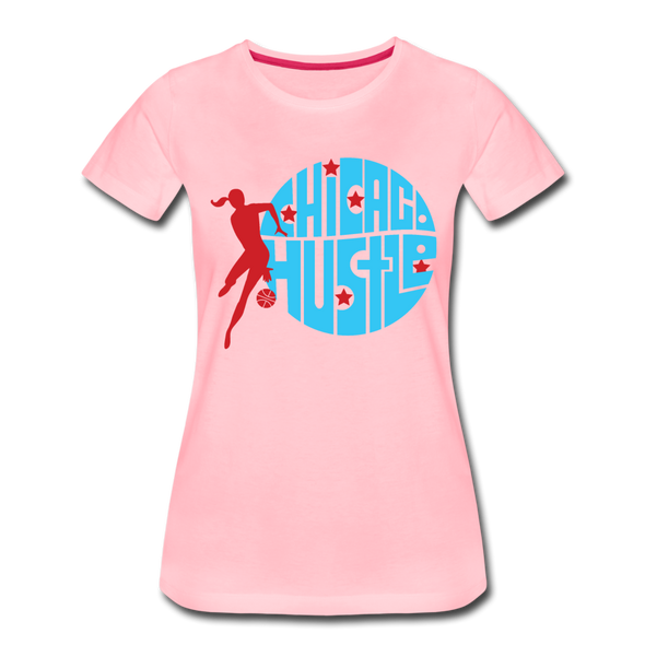 Chicago Hustle Women’s T-Shirt - pink