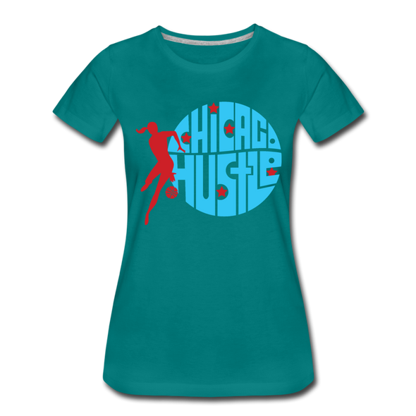 Chicago Hustle Women’s T-Shirt - teal