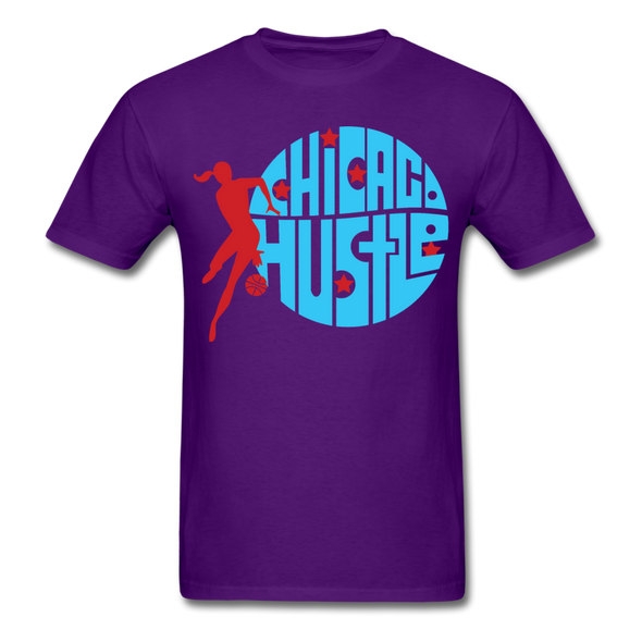 Chicago Hustle T-Shirt - purple