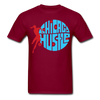 Chicago Hustle T-Shirt - burgundy