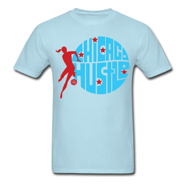Chicago Hustle T-Shirt - powder blue