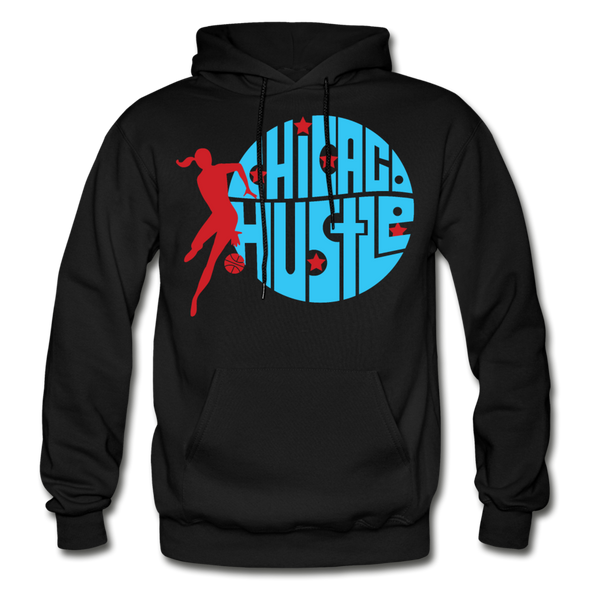 Chicago Hustle Hoodie - black