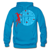Chicago Hustle Hoodie - turquoise