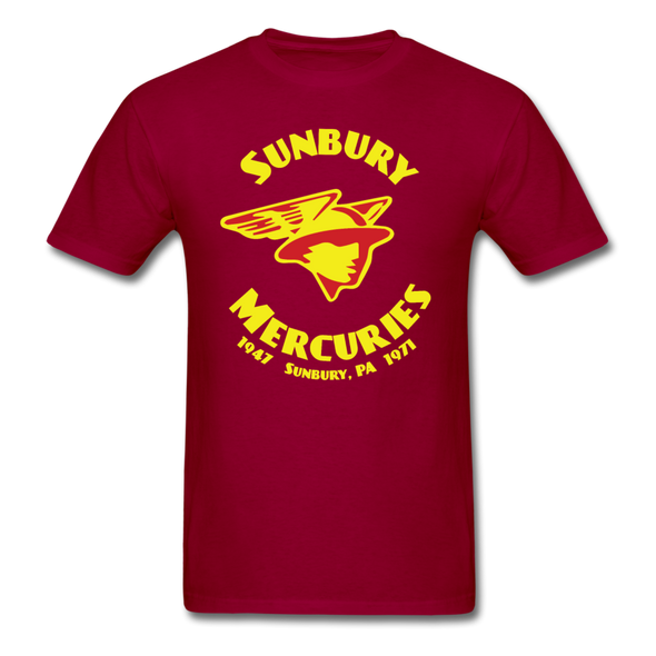 Sunbury Mercuries T-Shirt - dark red