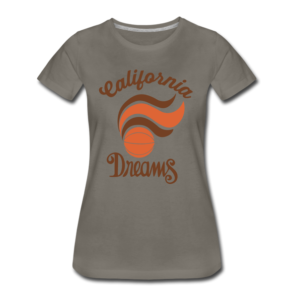 California Dreams Women’s T-Shirt - asphalt gray