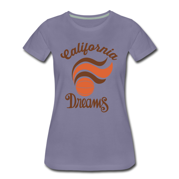 California Dreams Women’s T-Shirt - washed violet