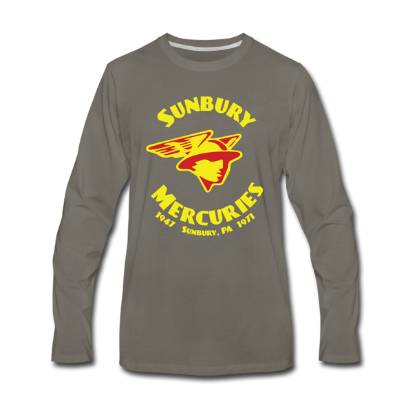 Sunbury Mercuries Long Sleeve T-Shirt - asphalt gray