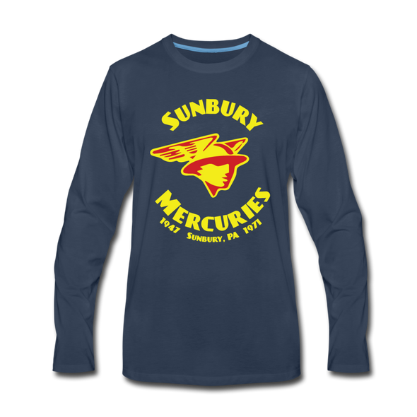 Sunbury Mercuries Long Sleeve T-Shirt - navy
