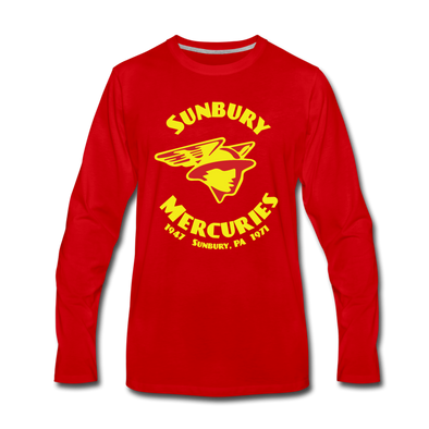 Sunbury Mercuries Long Sleeve T-Shirt - red