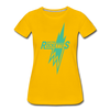 Dayton Rockettes Women’s T-Shirt - sun yellow