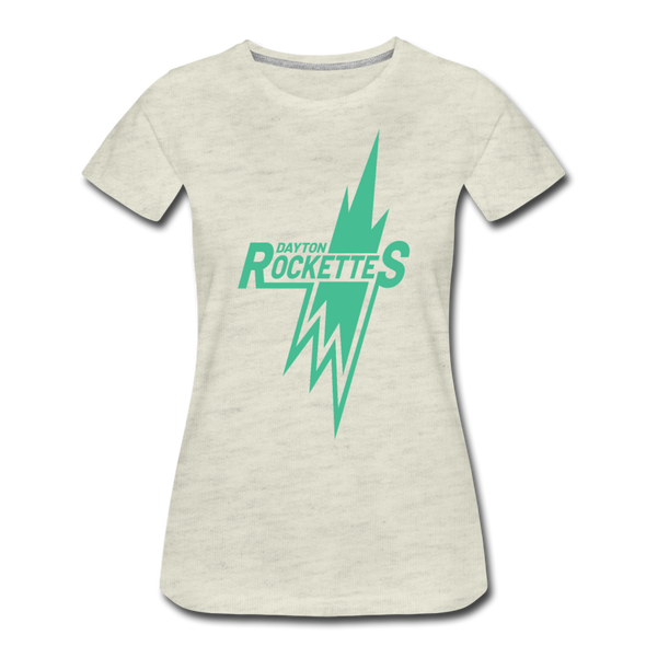 Dayton Rockettes Women’s T-Shirt - heather oatmeal