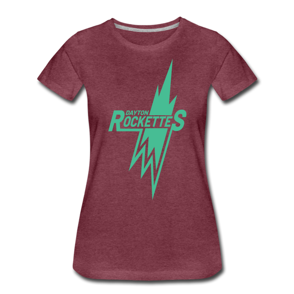 Dayton Rockettes Women’s T-Shirt - heather burgundy