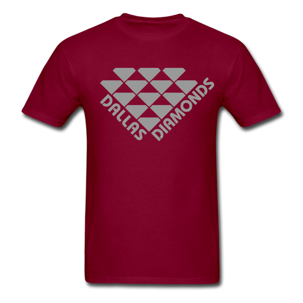 Dallas Diamonds T-Shirt - burgundy