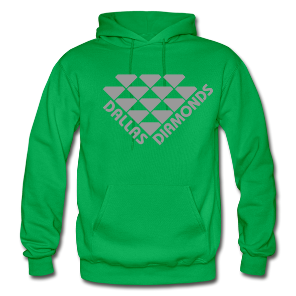 Dallas Diamonds Hoodie - kelly green
