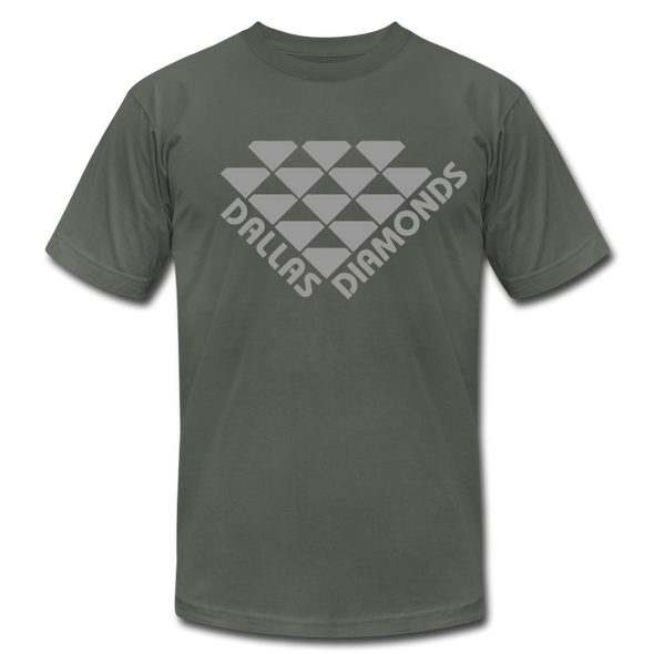 Dallas Diamonds T-Shirt (Premium) - asphalt