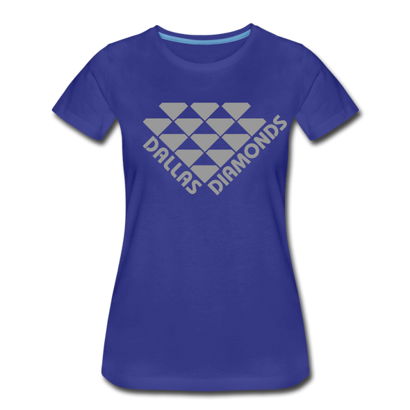 Dallas Diamonds Women’s T-Shirt - royal blue