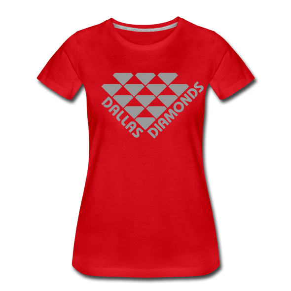 Dallas Diamonds Women’s T-Shirt - red