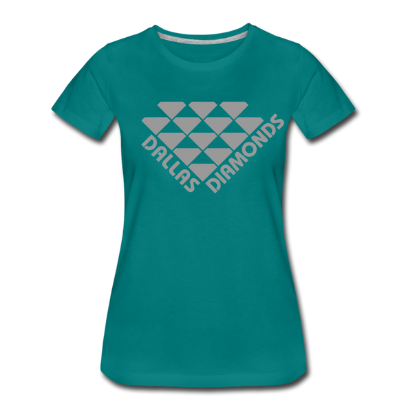 Dallas Diamonds Women’s T-Shirt - teal
