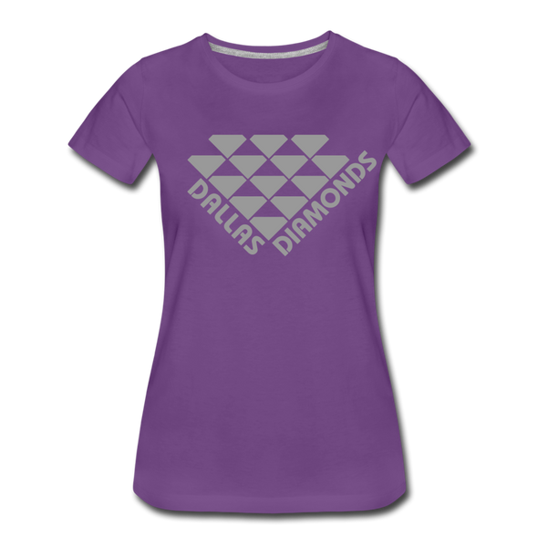 Dallas Diamonds Women’s T-Shirt - purple