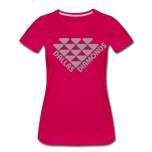 Dallas Diamonds Women’s T-Shirt - dark pink