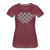 Dallas Diamonds Women’s T-Shirt - heather burgundy