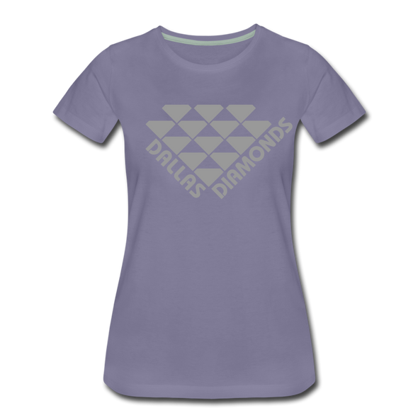 Dallas Diamonds Women’s T-Shirt - washed violet