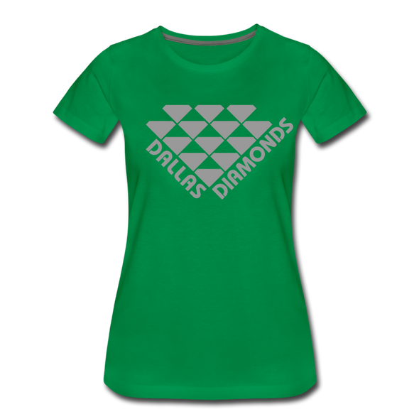 Dallas Diamonds Women’s T-Shirt - kelly green