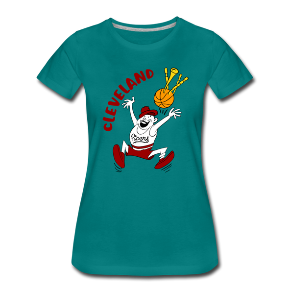 Cleveland Pipers Women’s T-Shirt - teal