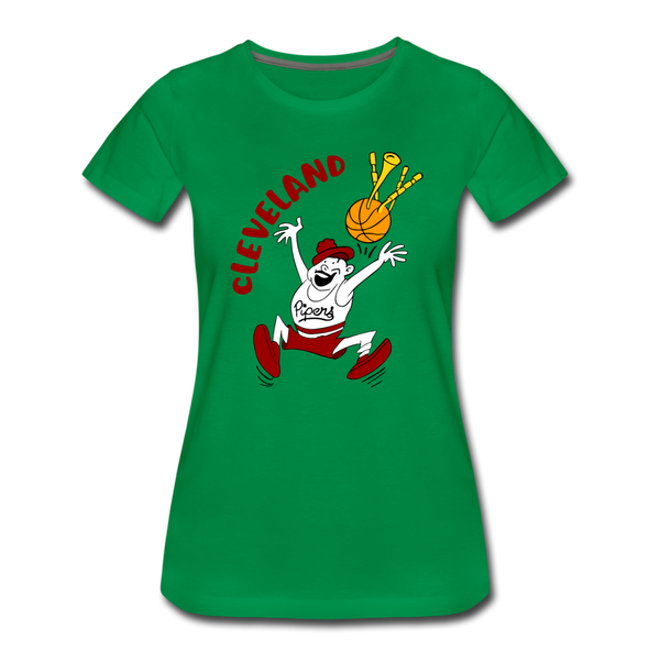 Cleveland Pipers Women’s T-Shirt - kelly green