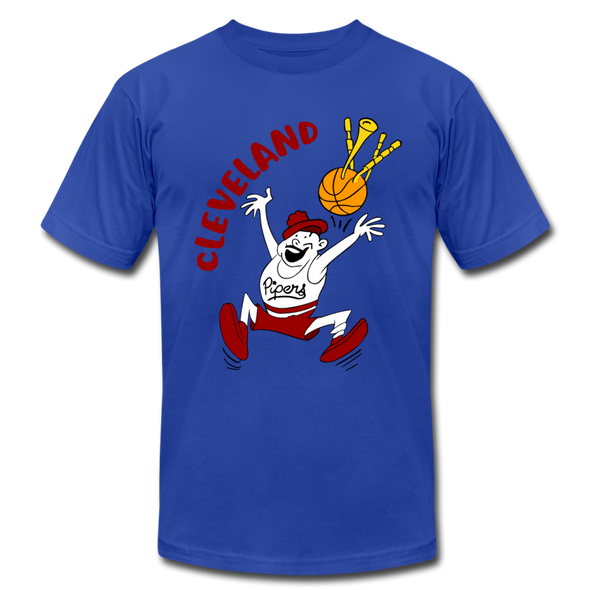 Cleveland Pipers T-Shirt (Premium) - royal blue