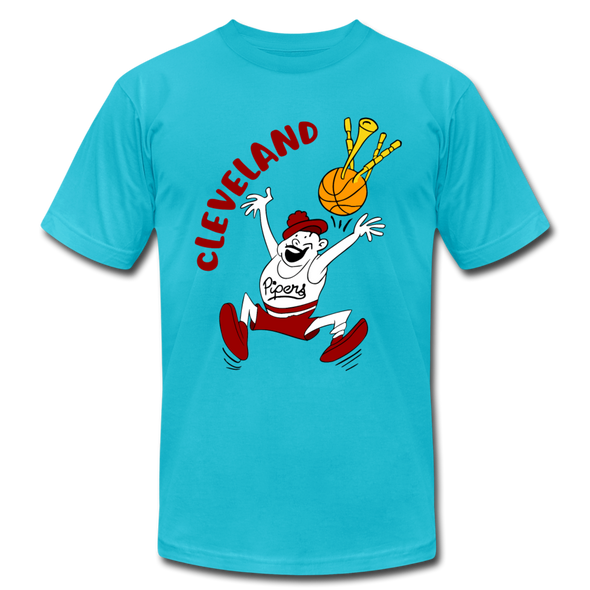 Cleveland Pipers T-Shirt (Premium) - turquoise
