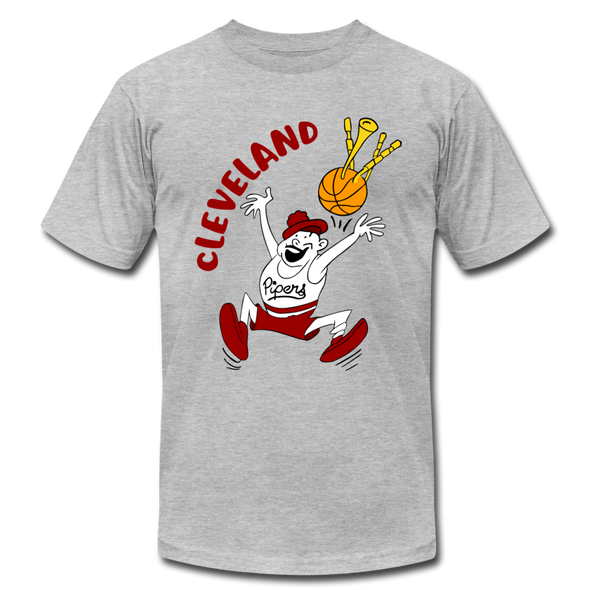 Cleveland Pipers T-Shirt (Premium) - heather gray