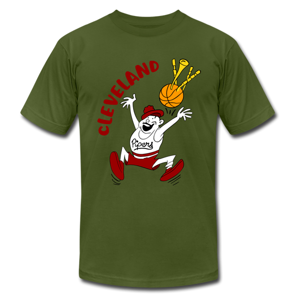 Cleveland Pipers T-Shirt (Premium) - olive