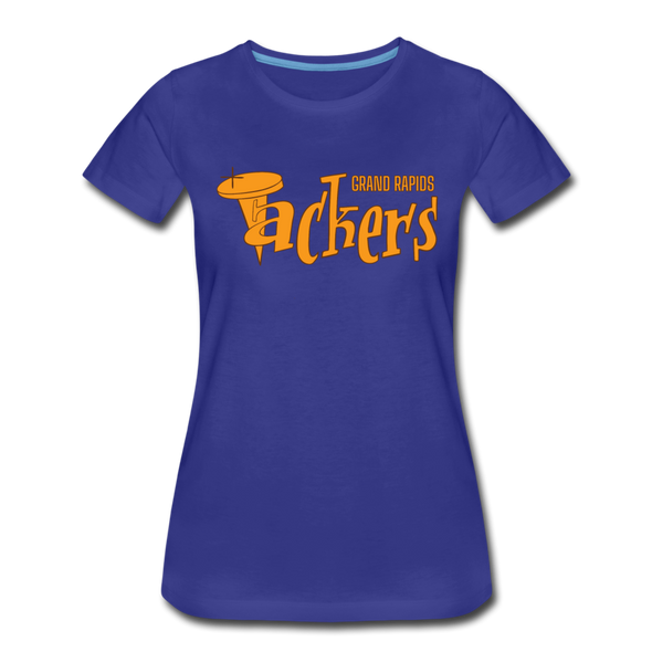 Grand Rapids Tackers Women’s T-Shirt - royal blue