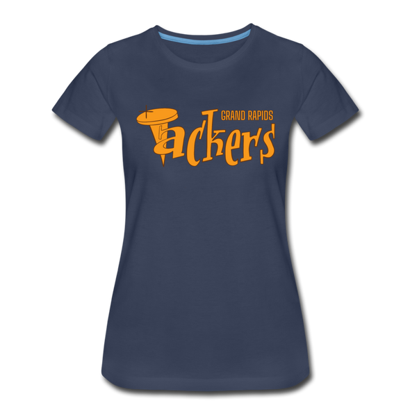 Grand Rapids Tackers Women’s T-Shirt - navy