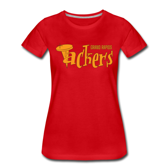 Grand Rapids Tackers Women’s T-Shirt - red