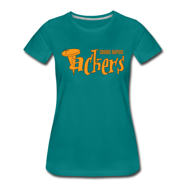 Grand Rapids Tackers Women’s T-Shirt - teal