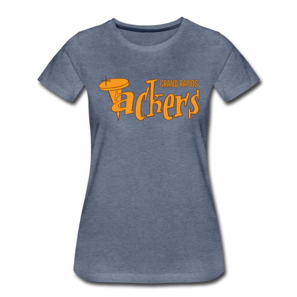 Grand Rapids Tackers Women’s T-Shirt - heather blue