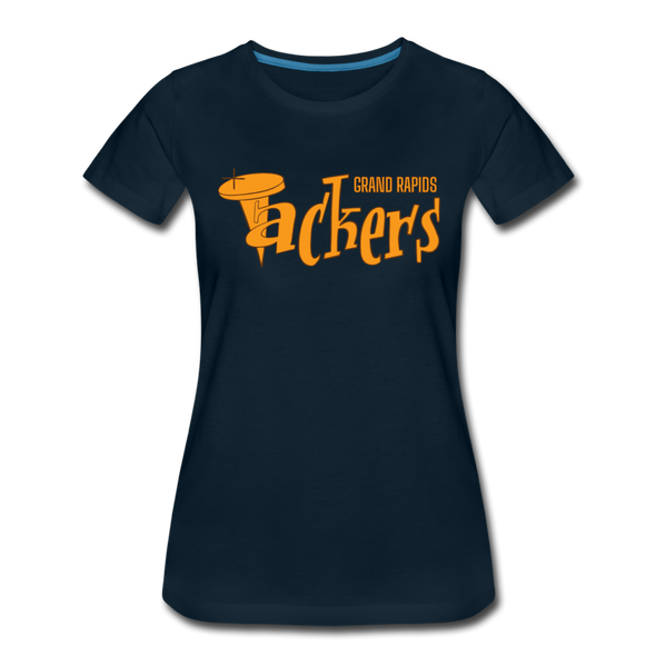 Grand Rapids Tackers Women’s T-Shirt - deep navy