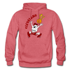 Cleveland Pipers Hoodie - heather red