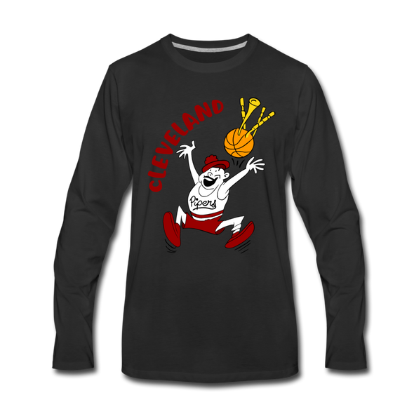 Cleveland Pipers Long Sleeve T-Shirt - black