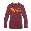 Grand Rapids Tackers Long Sleeve T-Shirt - heather burgundy