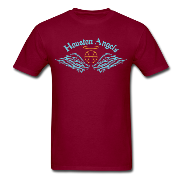 Houston Angels T-Shirt - burgundy