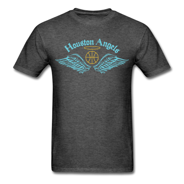 Houston Angels T-Shirt - heather black